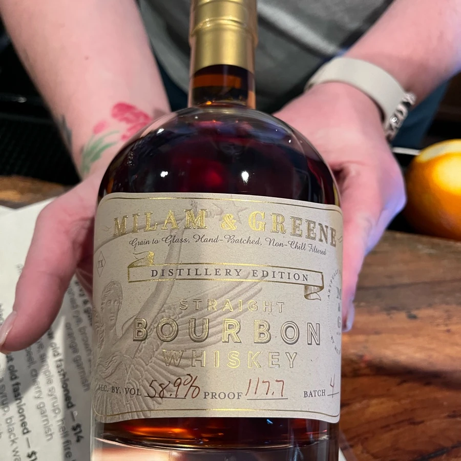 Milam & Green Distillery Edition Straight Bourbon (Batch #4)