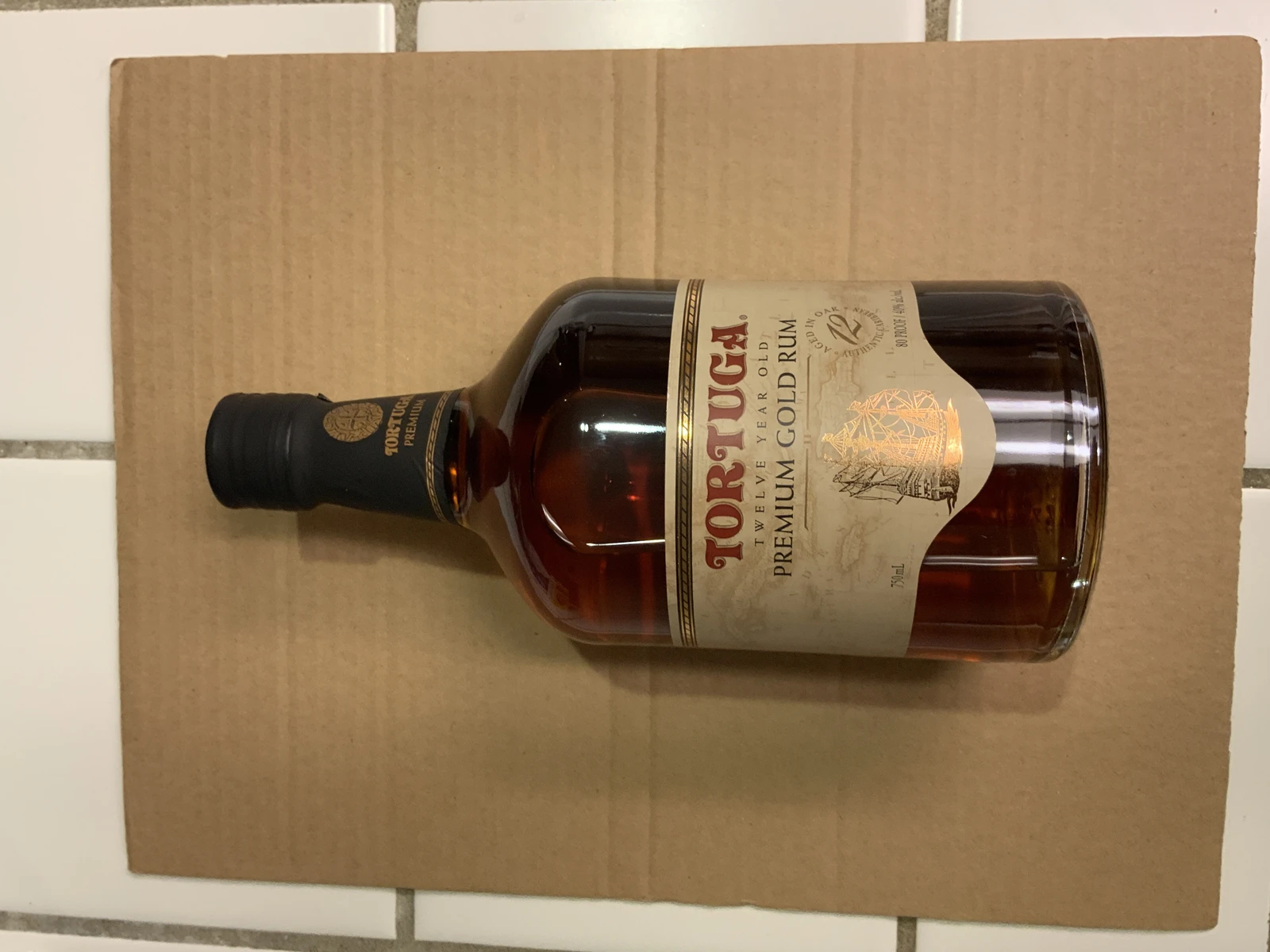Tortuga Twelve Year Old Premium Gold Rum