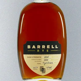 Barrell Rye Batch 004