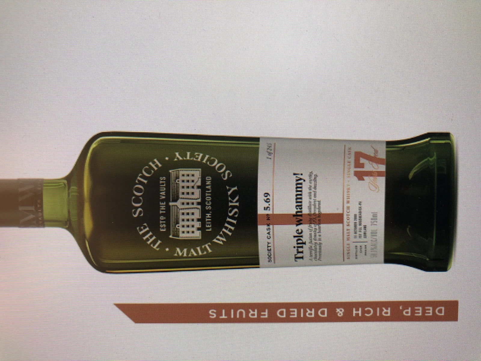 Triple whammy! 5.69 (SMWS)