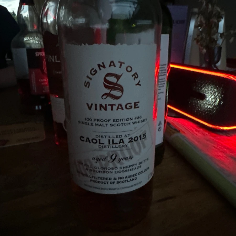Caol Ila 2015 - Signatory Vintage