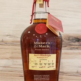 Maker's Mark Private Selection ("Ace's Hindsight" Single Barrel Wood Finishing Series)