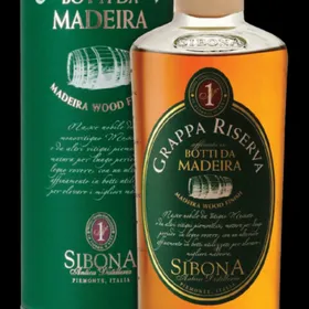 Sibona Grappa Riserva di Moscato Madeira Wood Finish