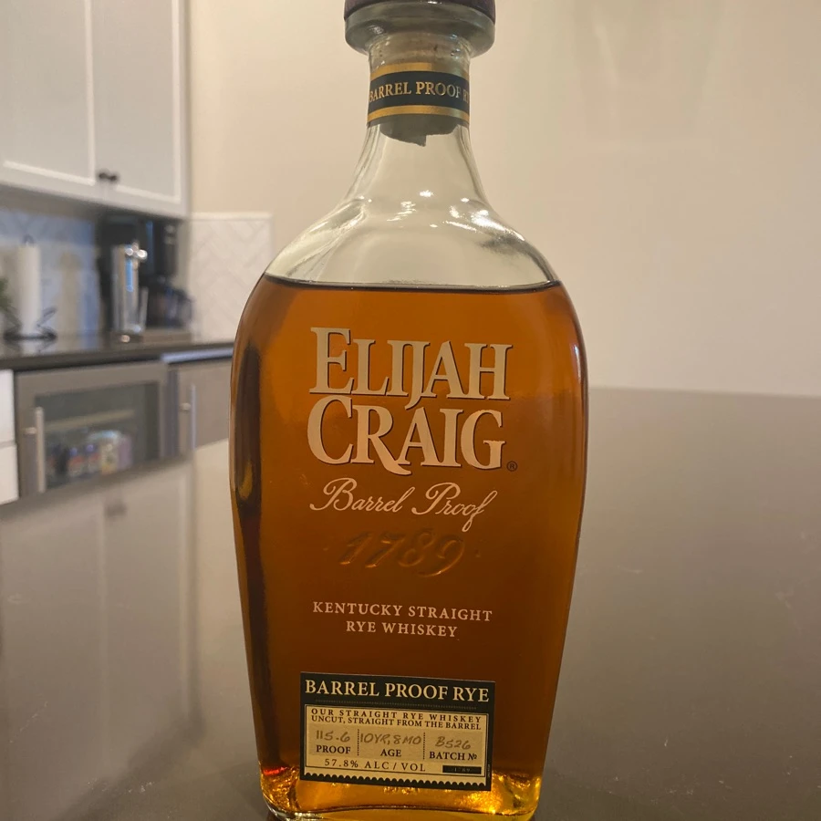 Elijah Craig Barrel Proof Rye B526