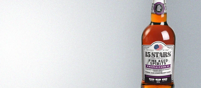 15 Stars Triple Cask II Bourbon