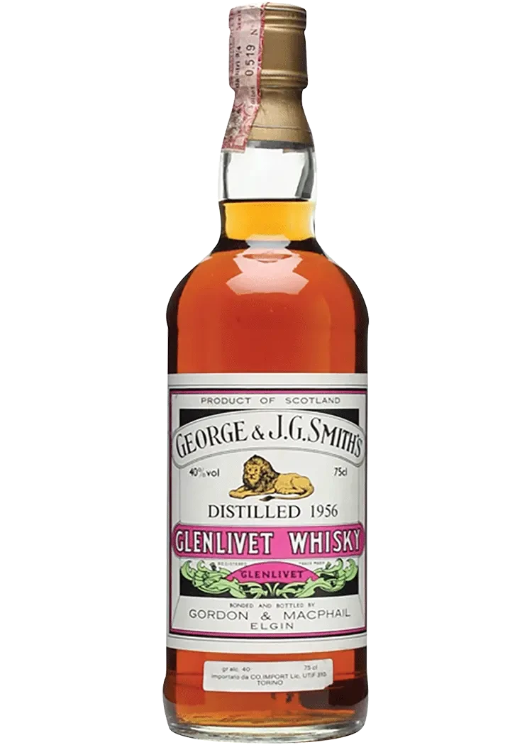 Gordon Macphail Smiths Glenlivet 1955 56 Year