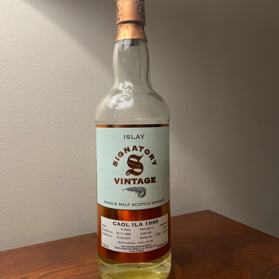 Signatory Vintage Caol Ila 1998