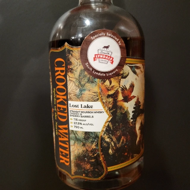 Crooked Water Lost Lake Sherry Finished Bourbon