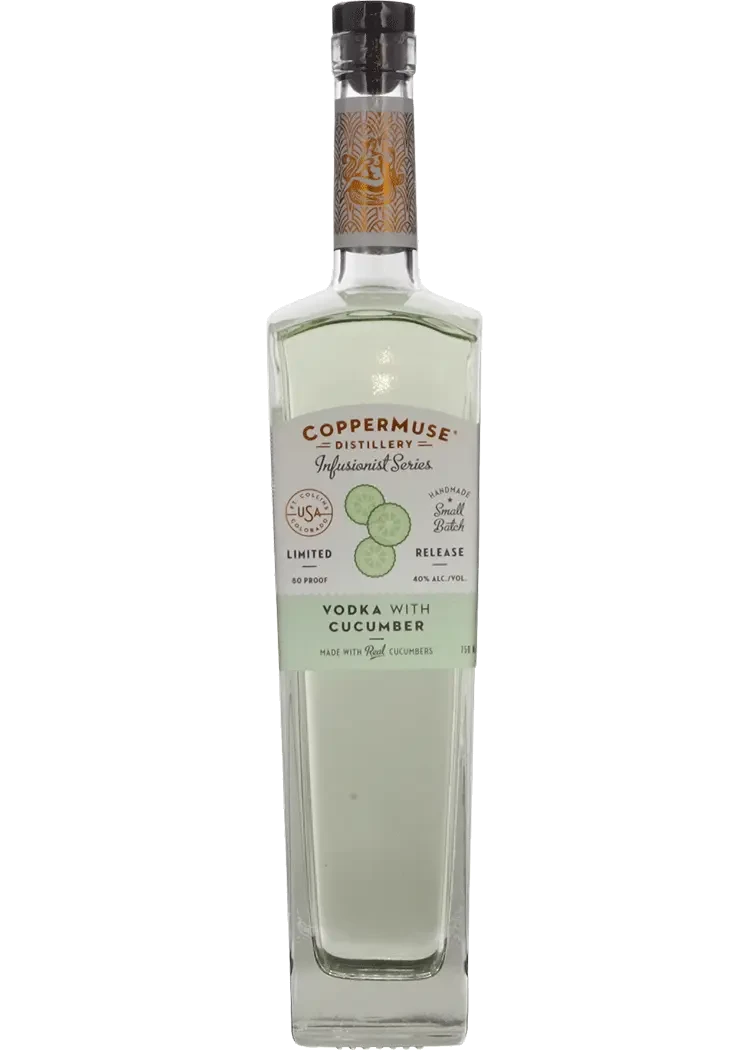 Coppermuse Infusionist Series Cucumber Vodka