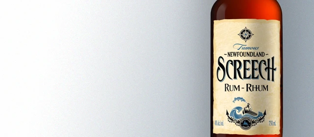 Famous Newfoundland Screech Rum