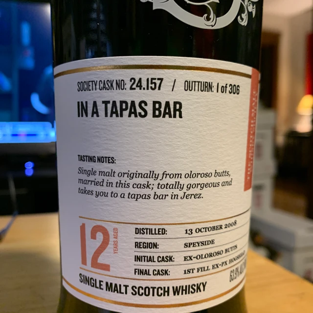 In a Tapas Bar (24.157 SMWS)