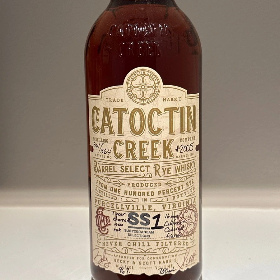 Catoctin Creek Barrel Select SS1