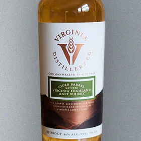 Cider Barrel Matured Virginia Highland Malt Whisky (Batch 1)