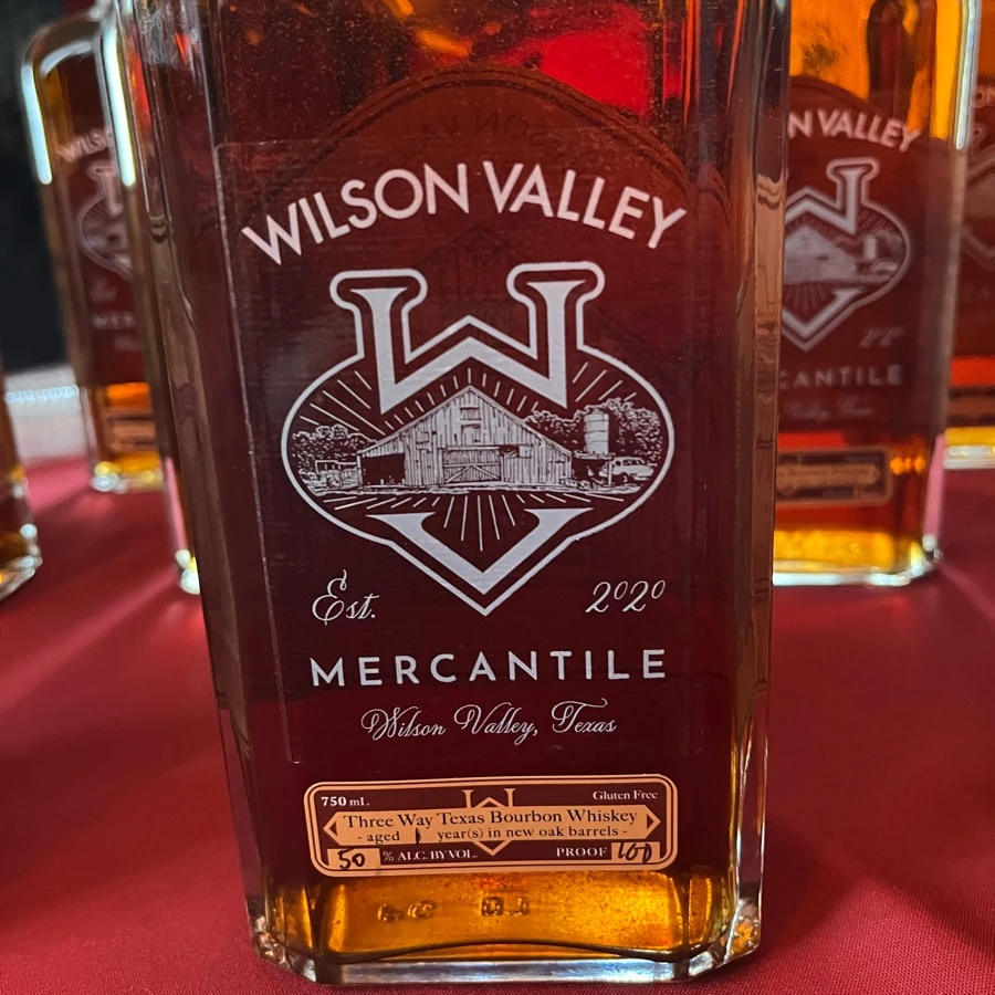Wison Valley Mercantile Three Way Texas Bourbon
