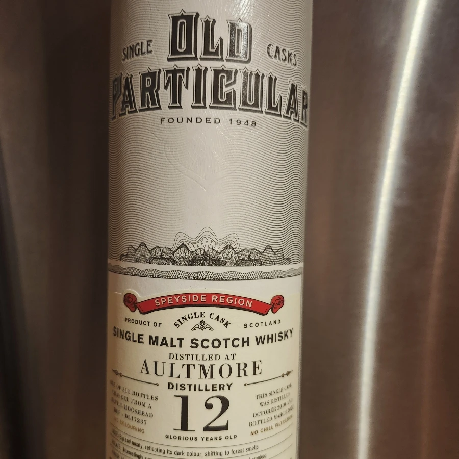 Old Particular Aultmore 12 years old 2023