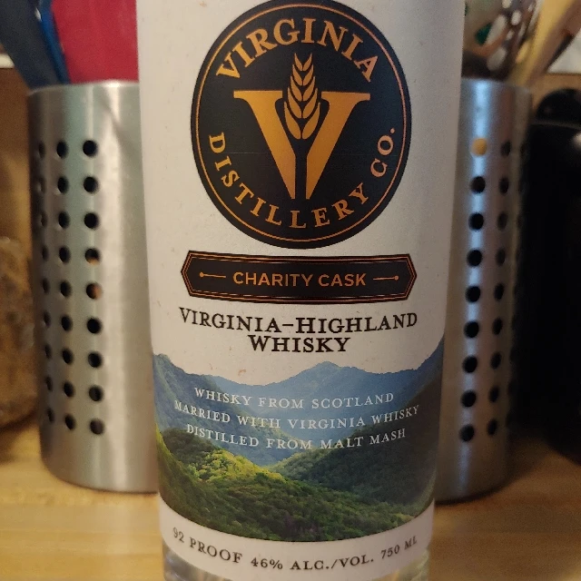 Virginia Distillery Co. Charity Cask
