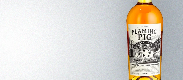 Flaming Pig Black Cask Irish Whiskey