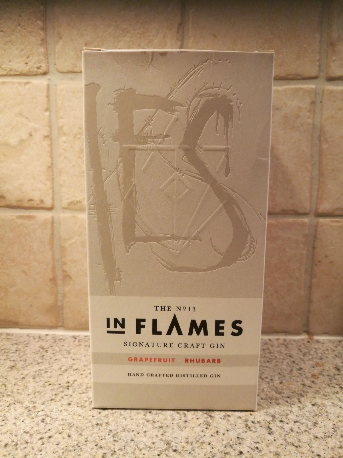 The No 13 In Flames Gin Grapefruit Rhubarb