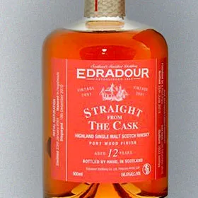 Edradour Straight From The Cask Port Wood Finish 12 Year