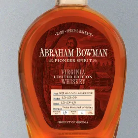 Abraham Bowman Twice Finished Bourbon