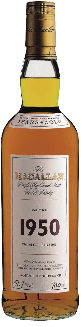 Macallan Fine And Rare 1950