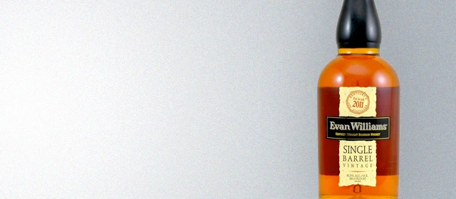 Evan Williams Single Barrel Vintage 2011