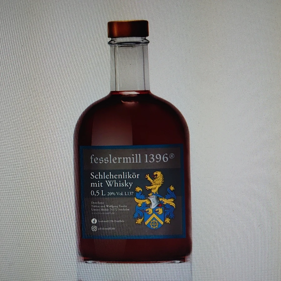 Schlehenlikör mit Whisky