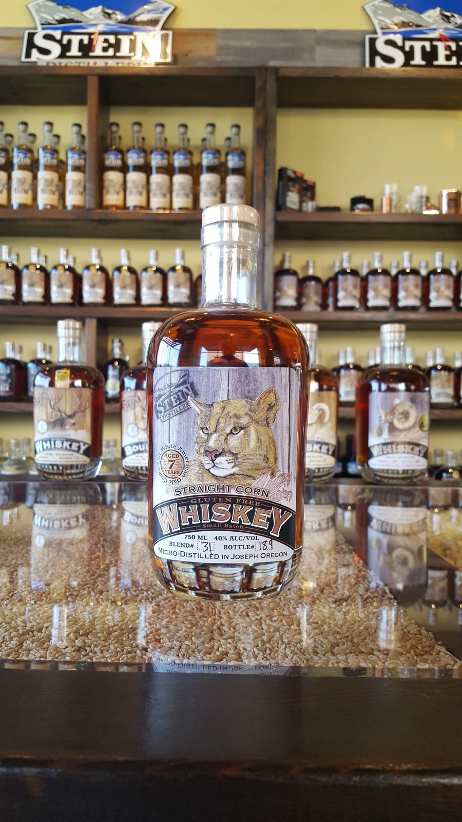 Stein Distillery 7 Year Straight Corn Whiskey