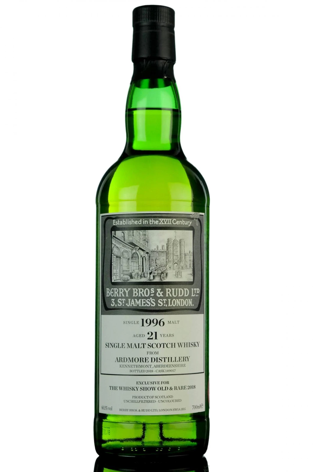 Ardmore 1996 21 Year (Berry Bros & Rudd)