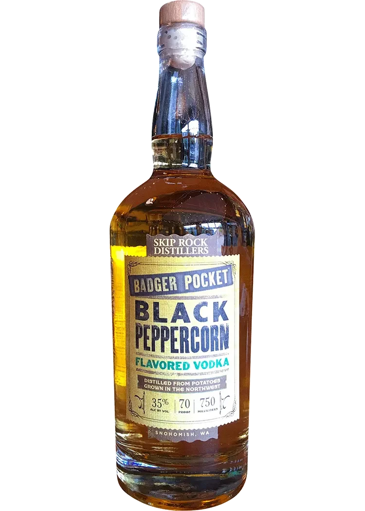 Badger Pocket Blk Peppercorn Vodka