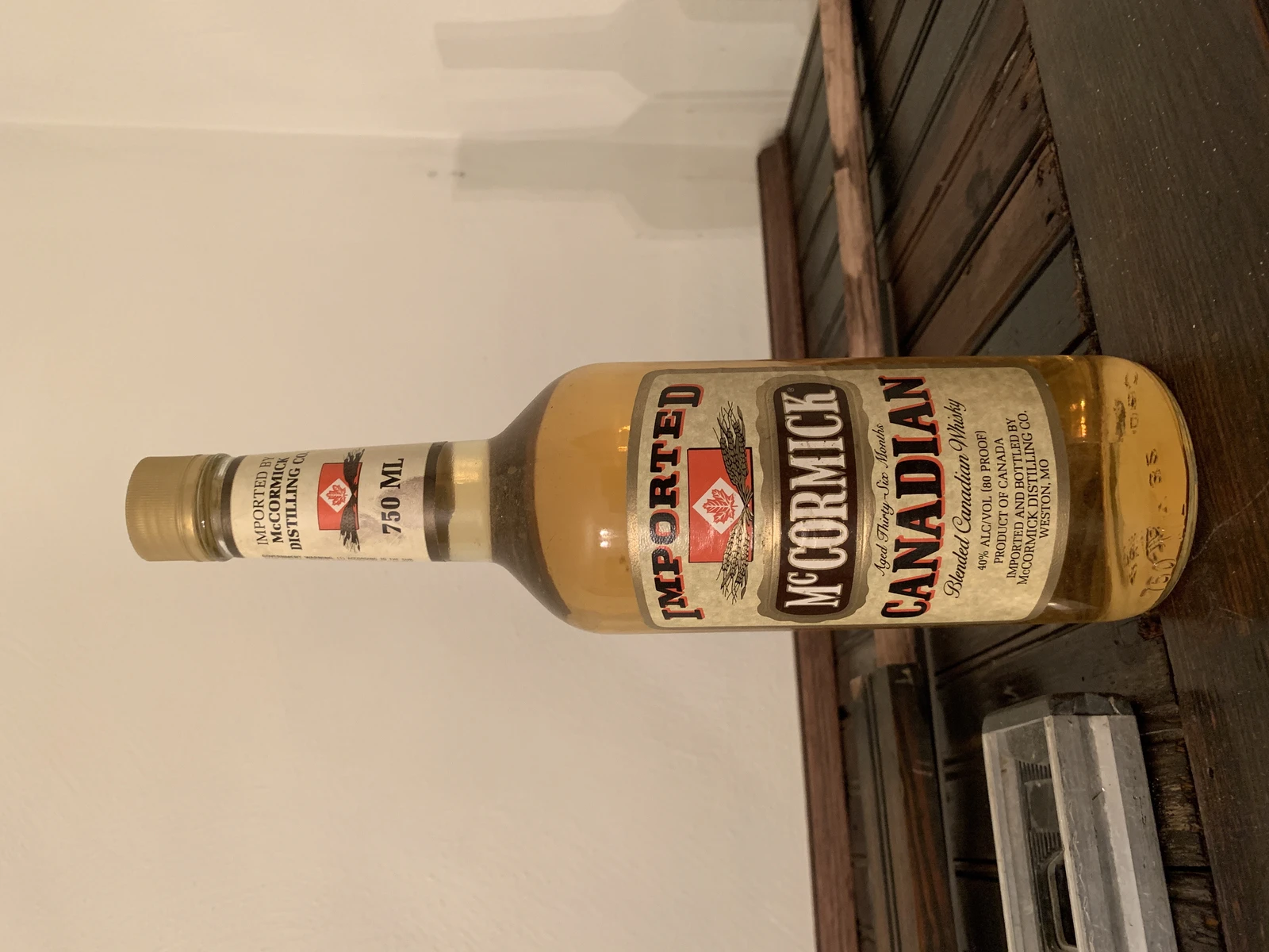 McCormick Blended Canadian Whisky