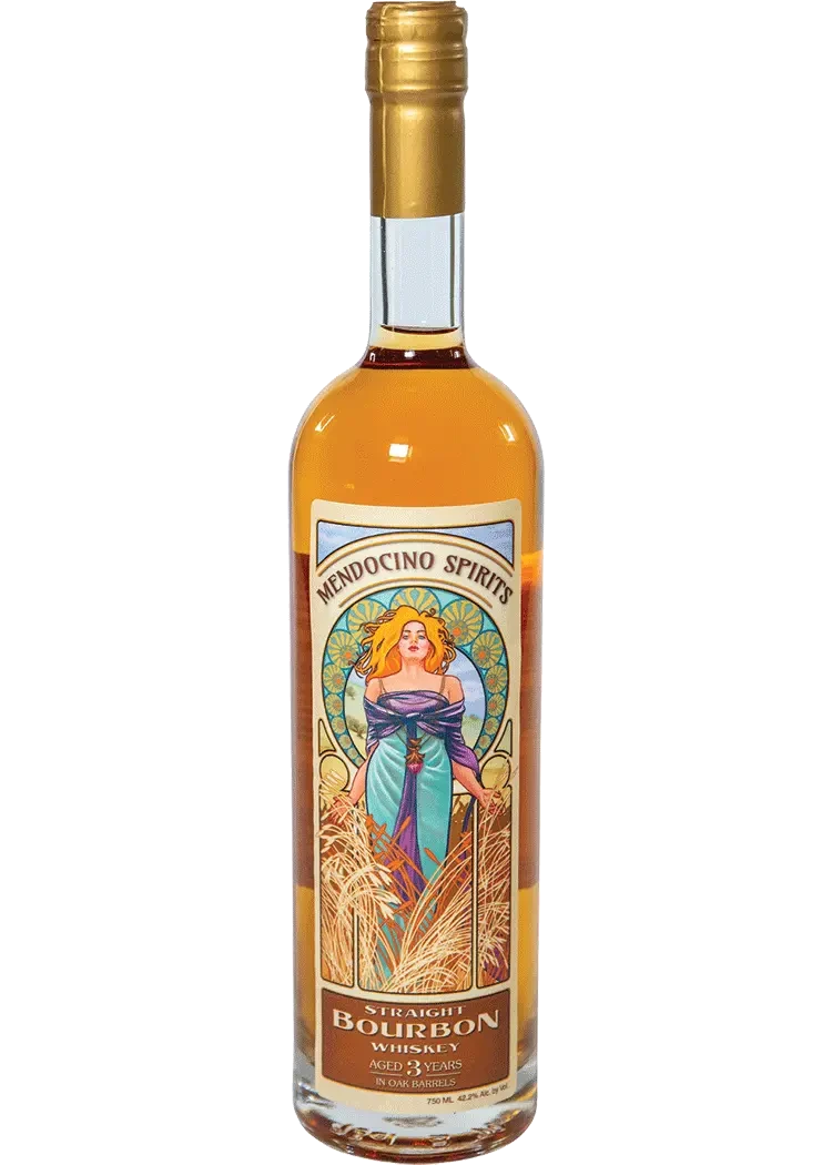 Mendocino Spirits Straight 3year Bourbon Whiskey
