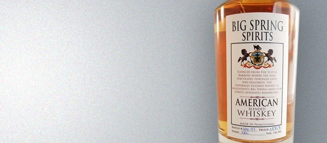 Big Spring Spirits American Blended Whiskey