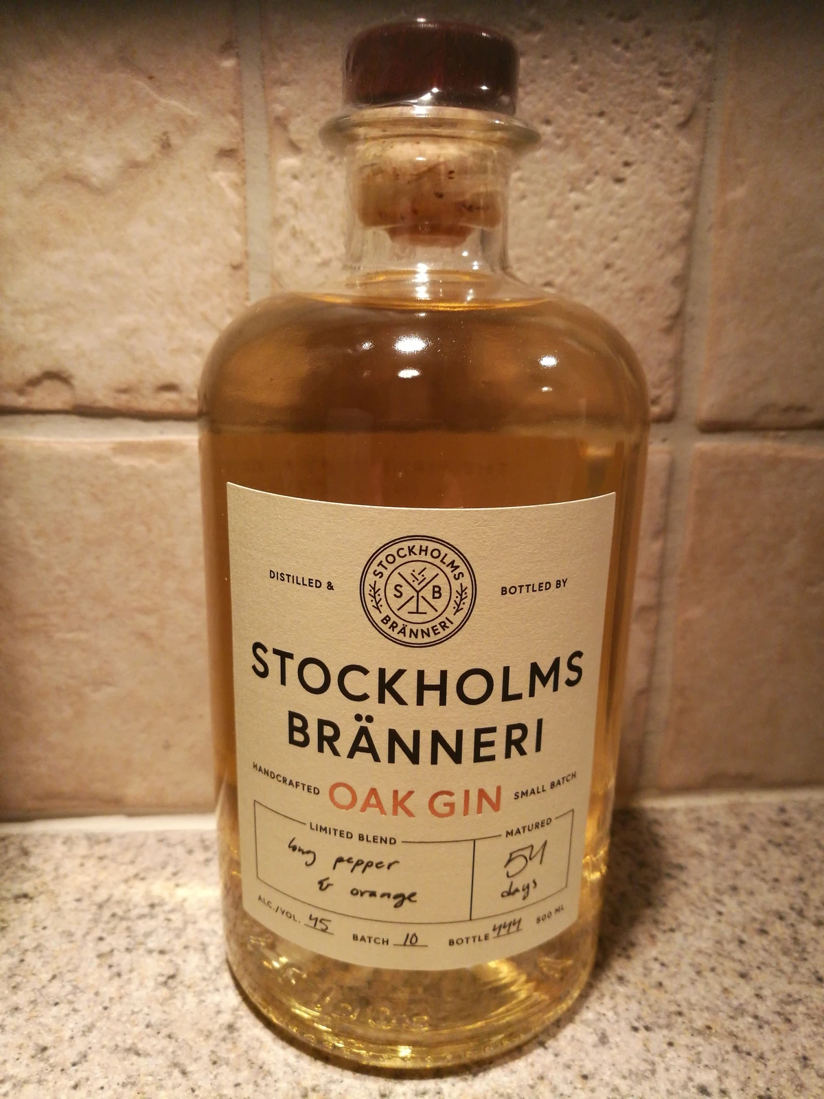 Stockholms Bränneri Oak Gin