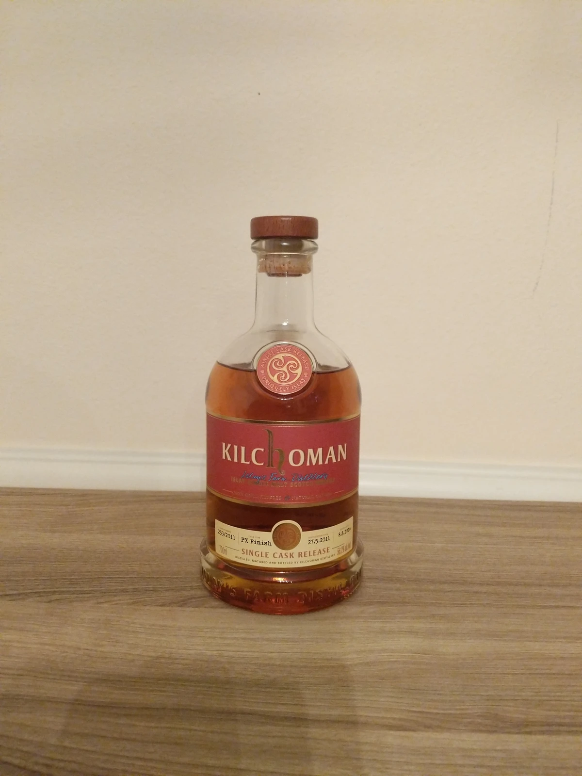 Kilchoman PX Finish Single Cask Release BC Exclusive