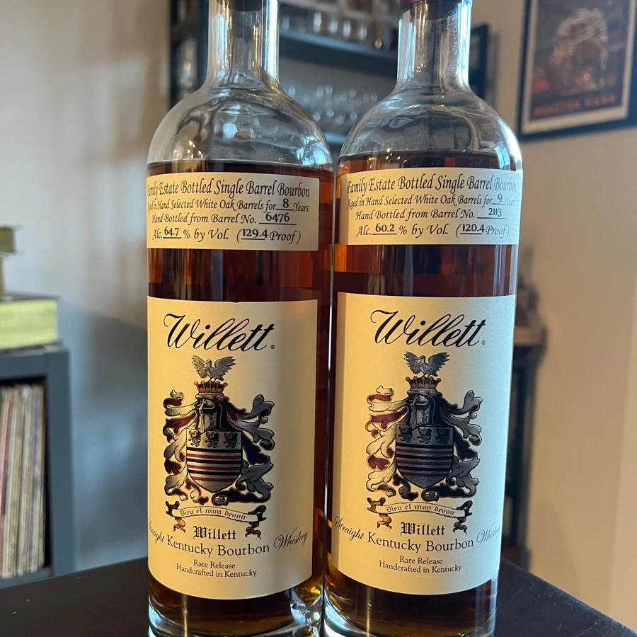 Willett Straight Kentucky Bourbon Whiskey 9 year (Twin Barrel Pick)