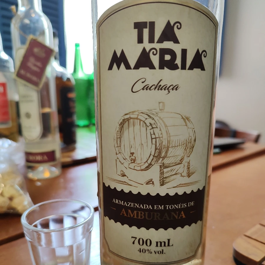 CACHAÇA TIA MARIA AMBURANA