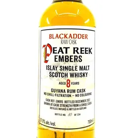 Blackadder Peat Reek Embers 8 Years Guyana Rum Cask