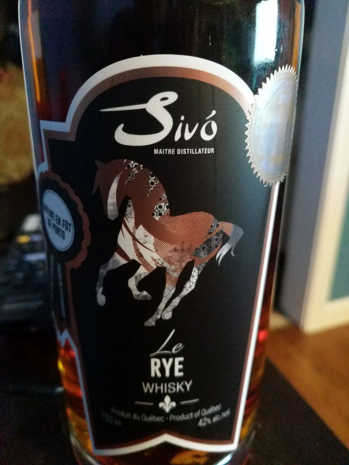 Sivo le rye whisky