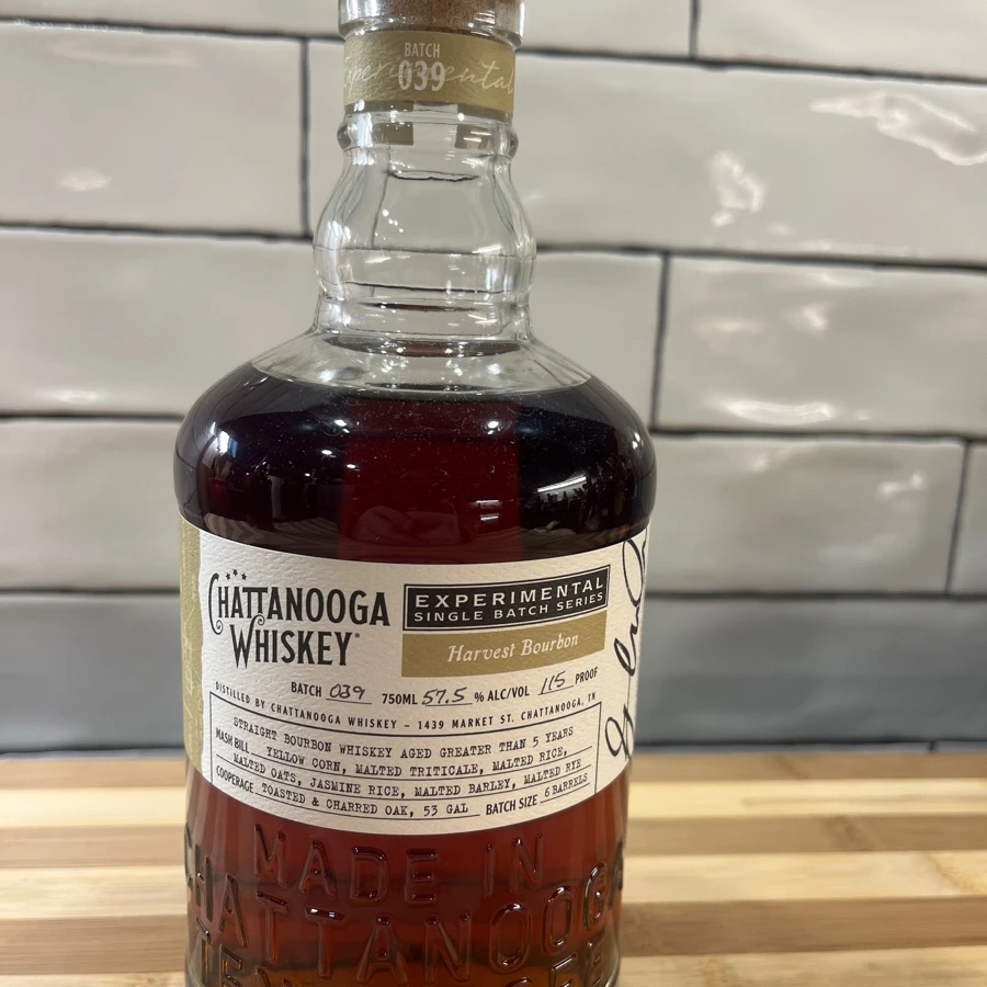 Cattanooga Whiskey Experimental Single Batch Series Bath 039 Harvest Bourbon