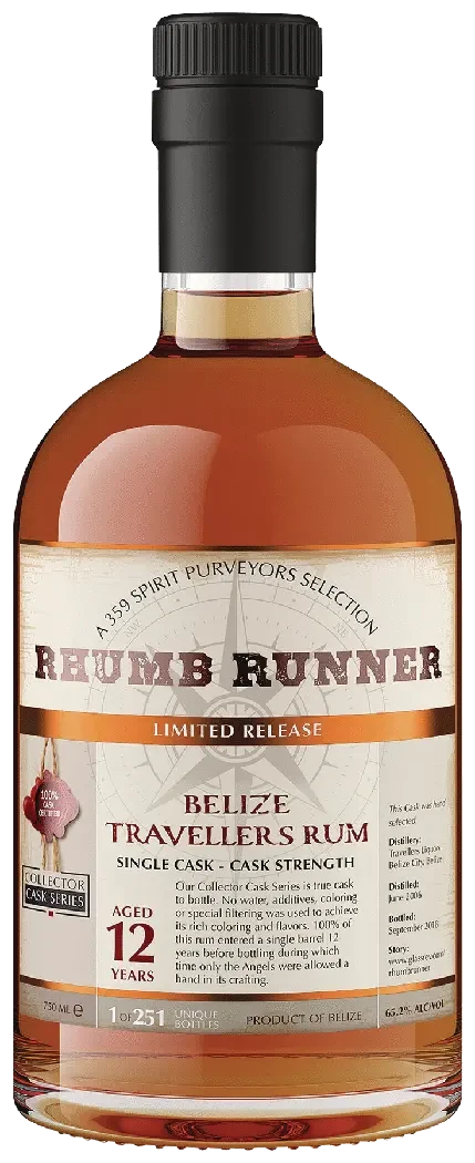 Rhumb Runner - Belize Travellers Rum - 12 Years