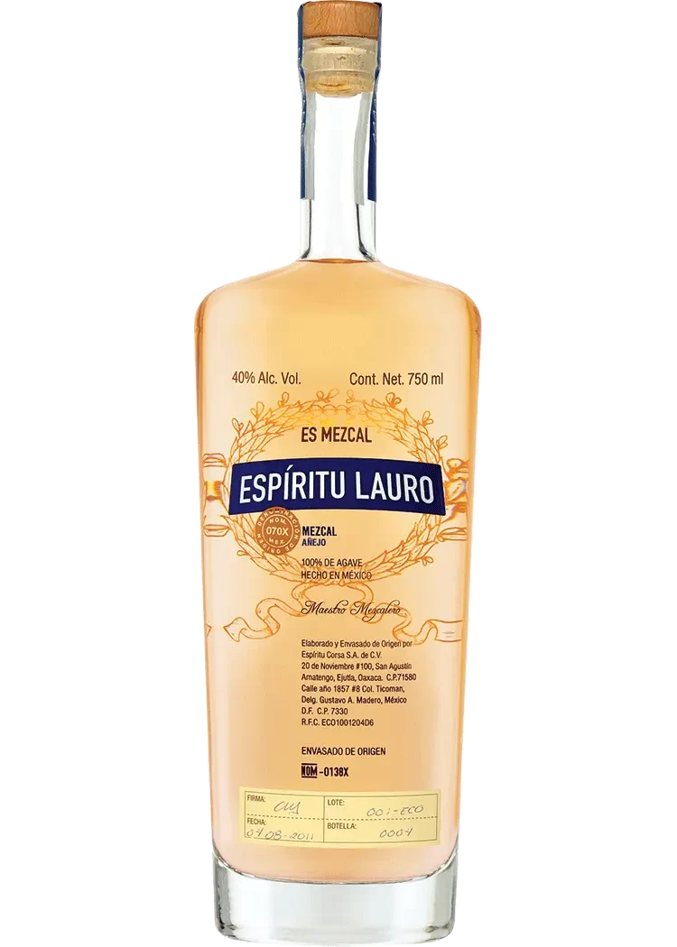 Espiritu Lauro Mezcal Anejo