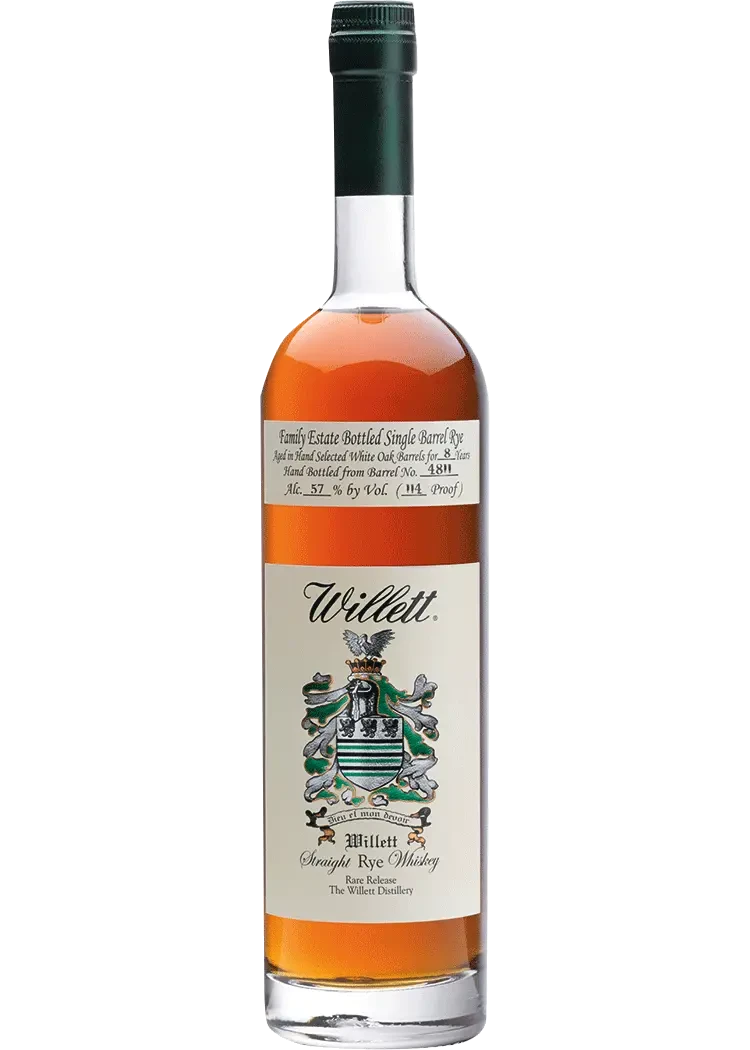 Willett Family Estate Bottled Rye 8 Year