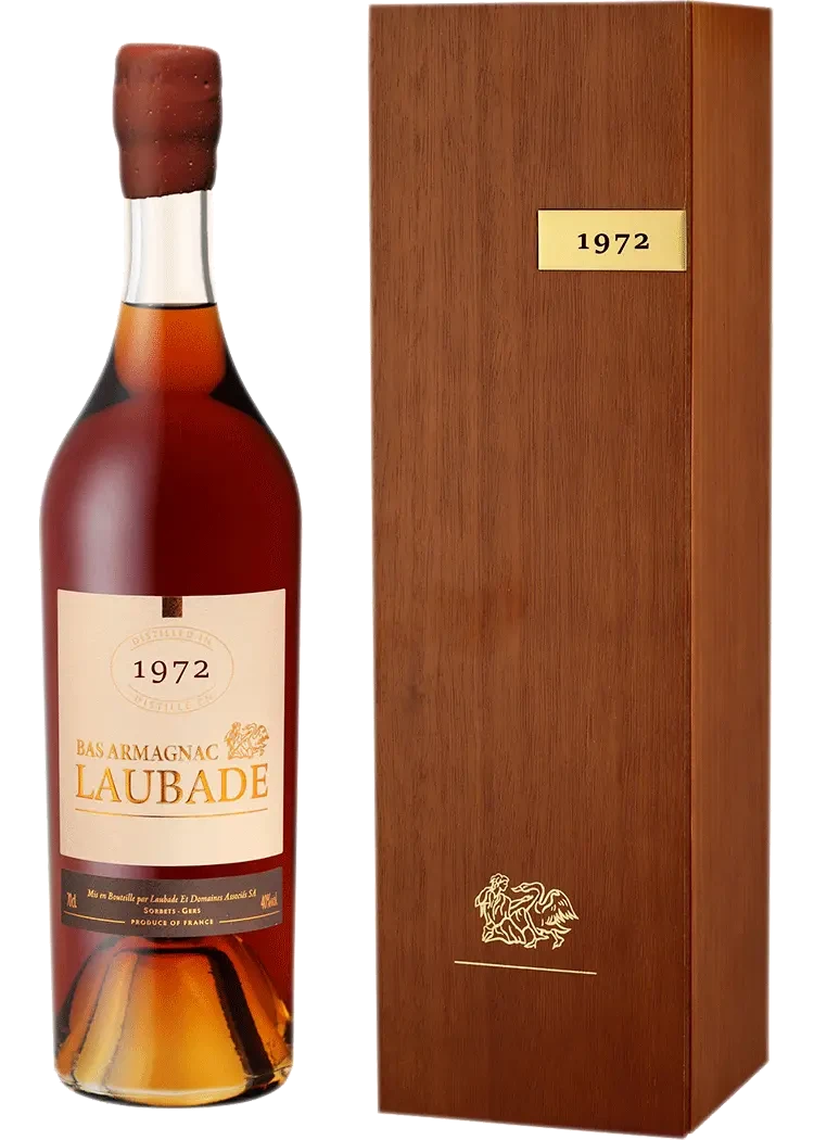 Chateau De Laubade Armagnac 1972