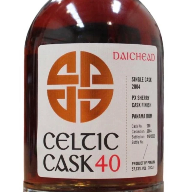 Celtic Cask Daichead (40) 2004 PX Sherry Finish Panama Rum