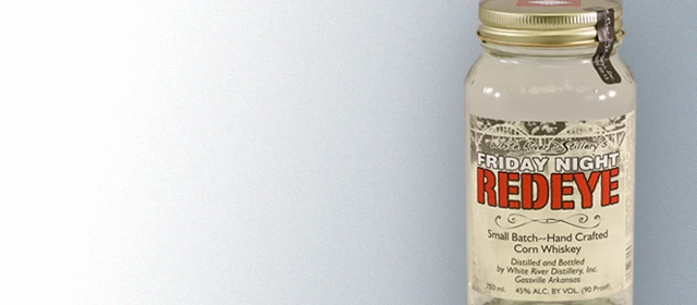 White River Friday Night Redeye Corn Whiskey