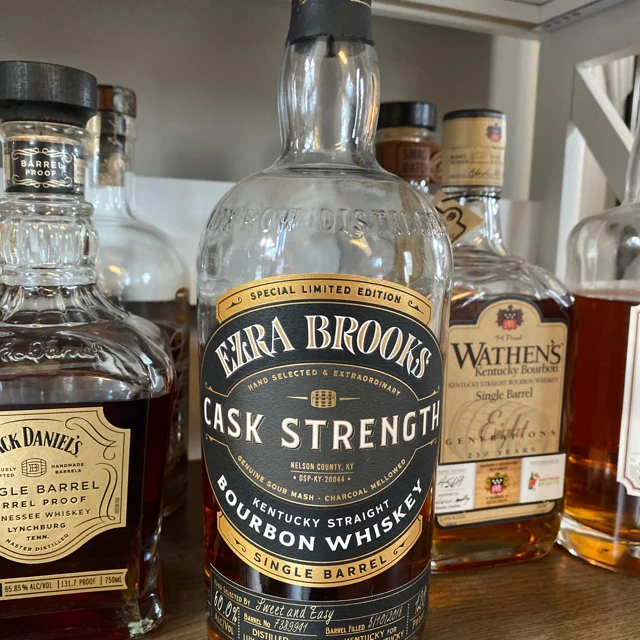 Ezra Brooks Cask Strength "Sweet and Easy"