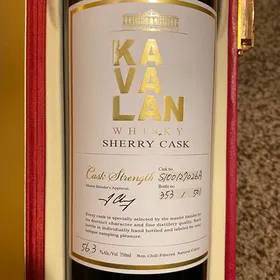 Kavalan, Sherry Cask, Cask Strength (US Release)