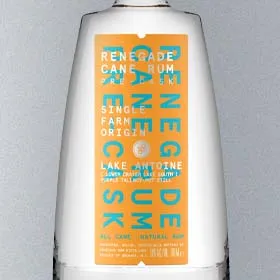 Renegade Rum Pre-Cask Single Farm Origin: Lake Antoine (Lower Crater Lake South/Purple Tallboy)