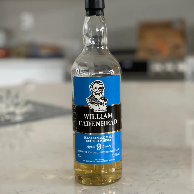 WILLIAM CADENHEAD - ISLAY SINGLE MALT SCOTCH - 9YR